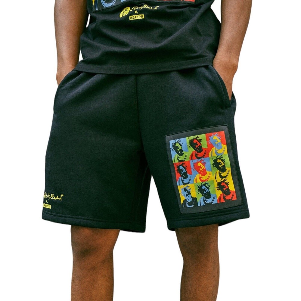 Reason X ODB Wu-Tang Clan Signature Embroidered Patch Shorts